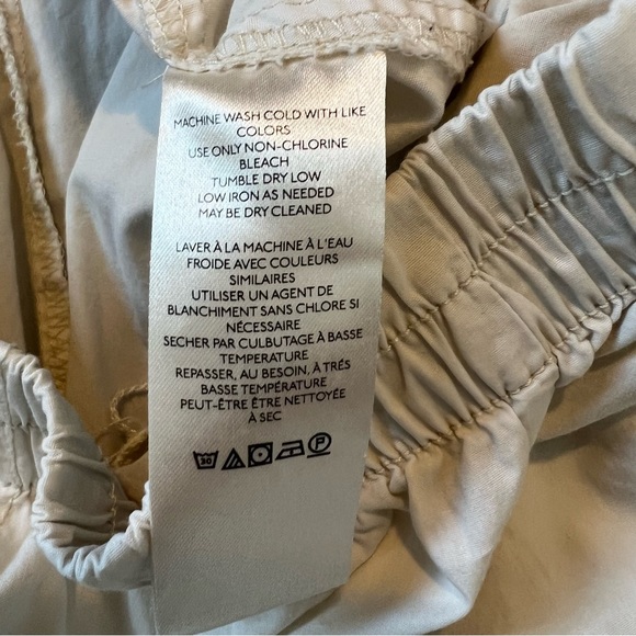 Free People Preppy Poplin Pull-On Pants - Birch - XS - Picture 9 of 11